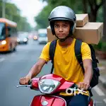 Hyderabad Delivery Boys BlueDart