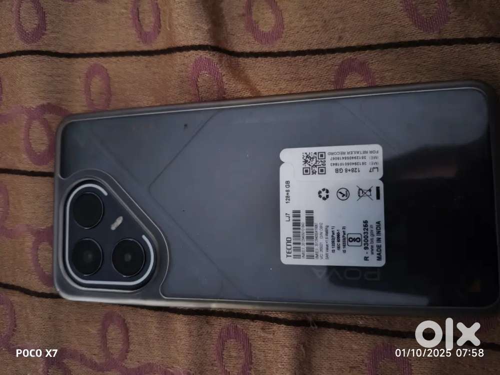 Tecno pova 7 5g 8gb ram 128gb inbuilt