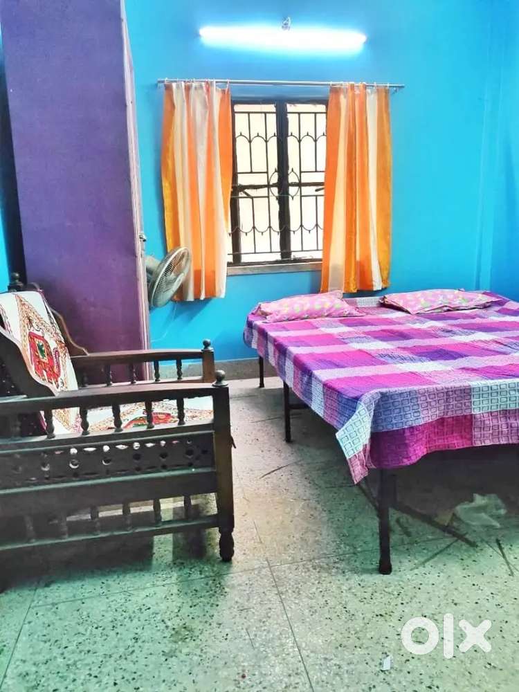 1BHK AC FLAT RENT FULL FURNISHED in BIJOYGARH kolkata, no restrictions