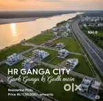 Gated society Plot near Gajraula on NH-9