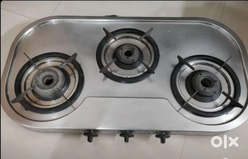 3 Burner Sunflame gas stove