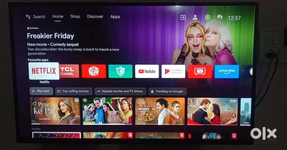 TCL android 43inch TV want to sell