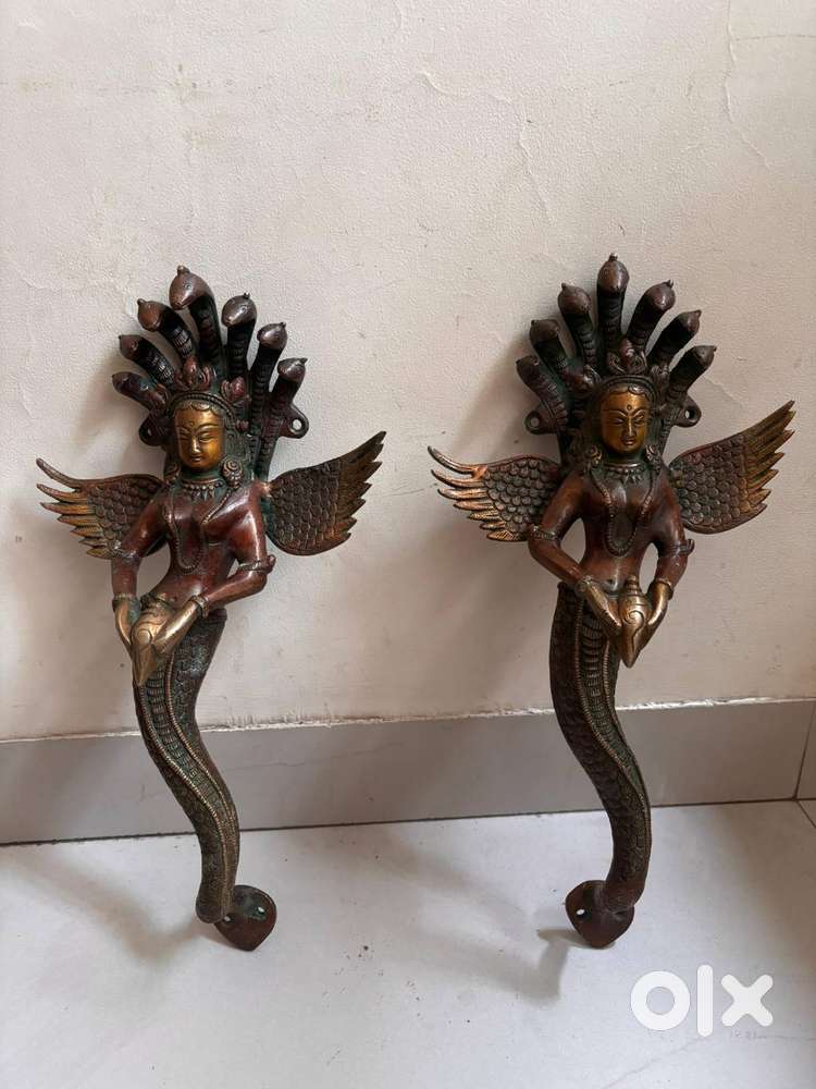 Old and antique brass Door handles