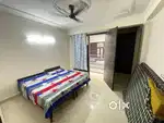 1bhk semi furnished near saket metro station 500 miter walking