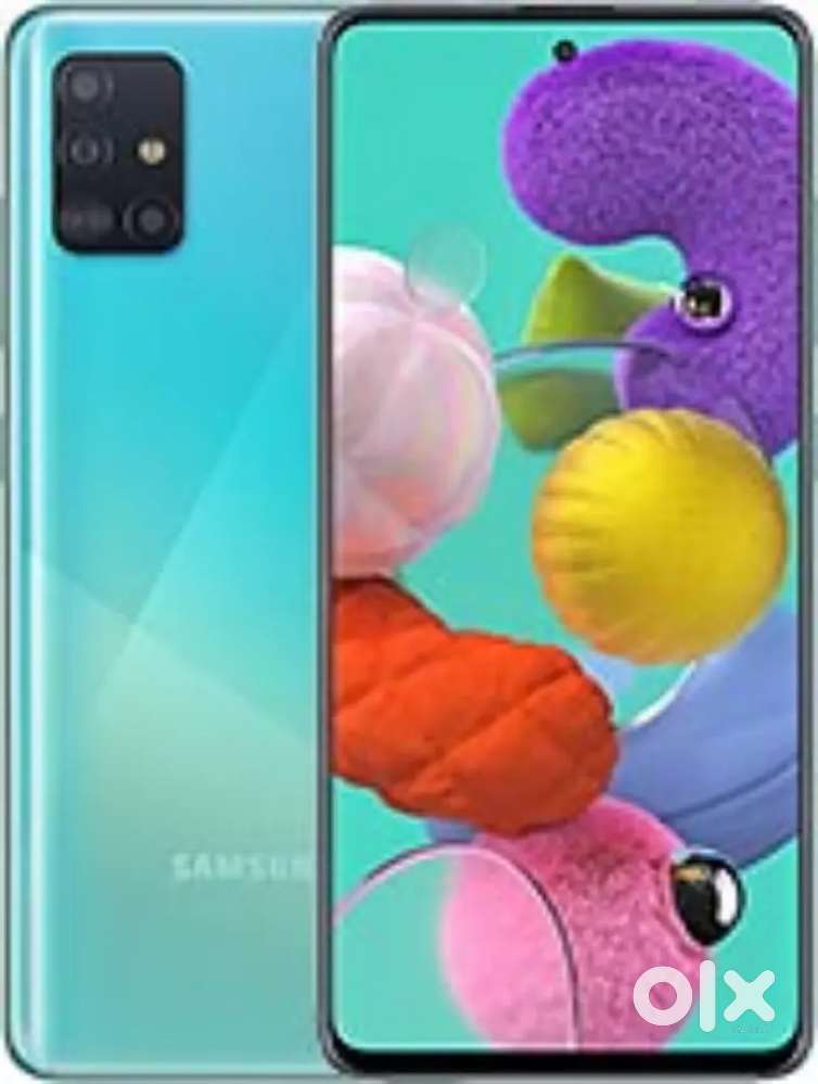 Samsun A51(6gb/128/4g)(fingerprint lock touch )