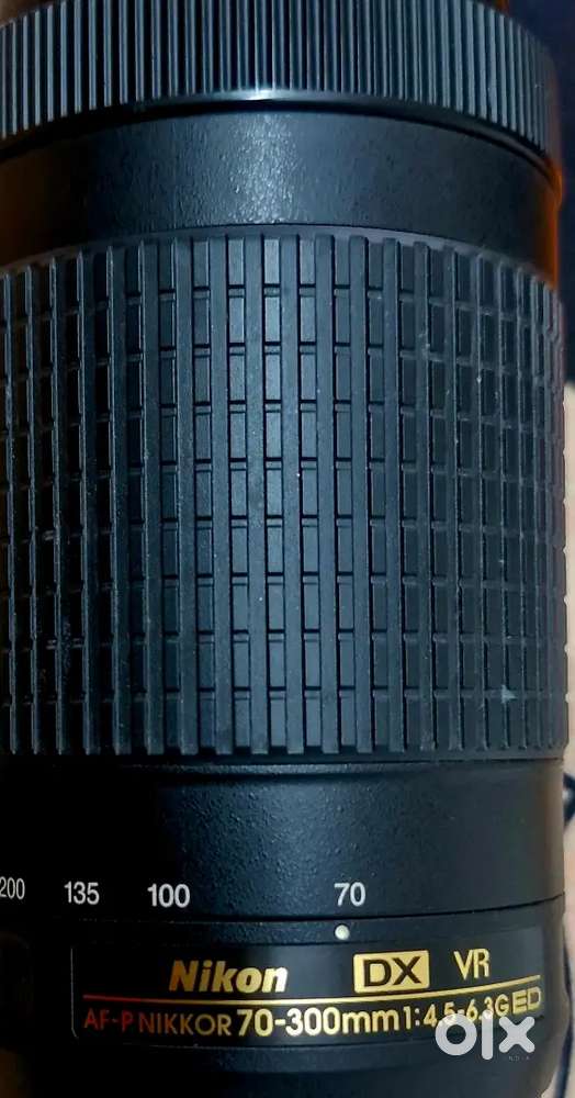 Nikon 70-300mm VR Lens and Original Nikon Camera Battery