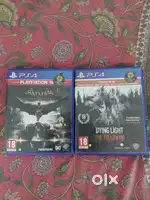 Ps4 Batman Arkham Night and Dying light