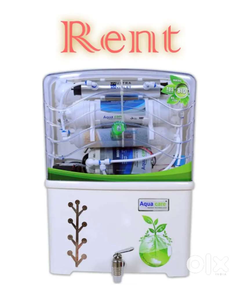 Water purifier available on rent
