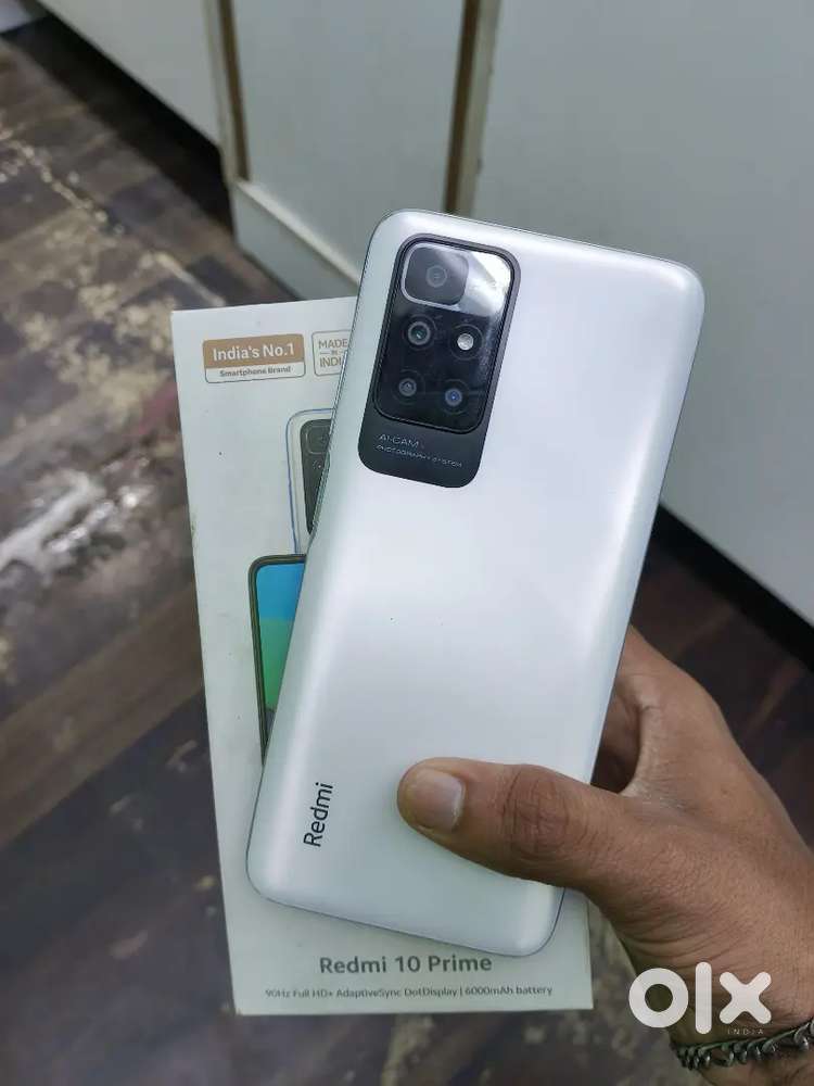 Redmi 10prime 4+64gb with box
