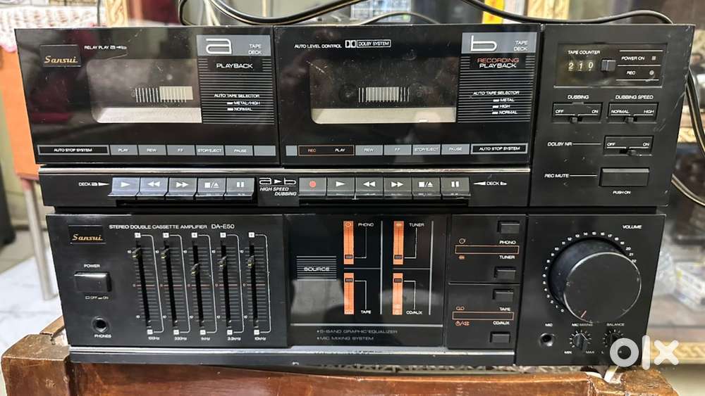 Sunsui double cassettes deck