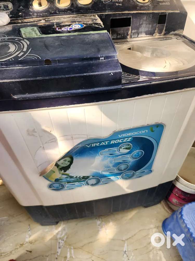 Washing Machine Videocon Virat Rockerz 9kg with 02 tub