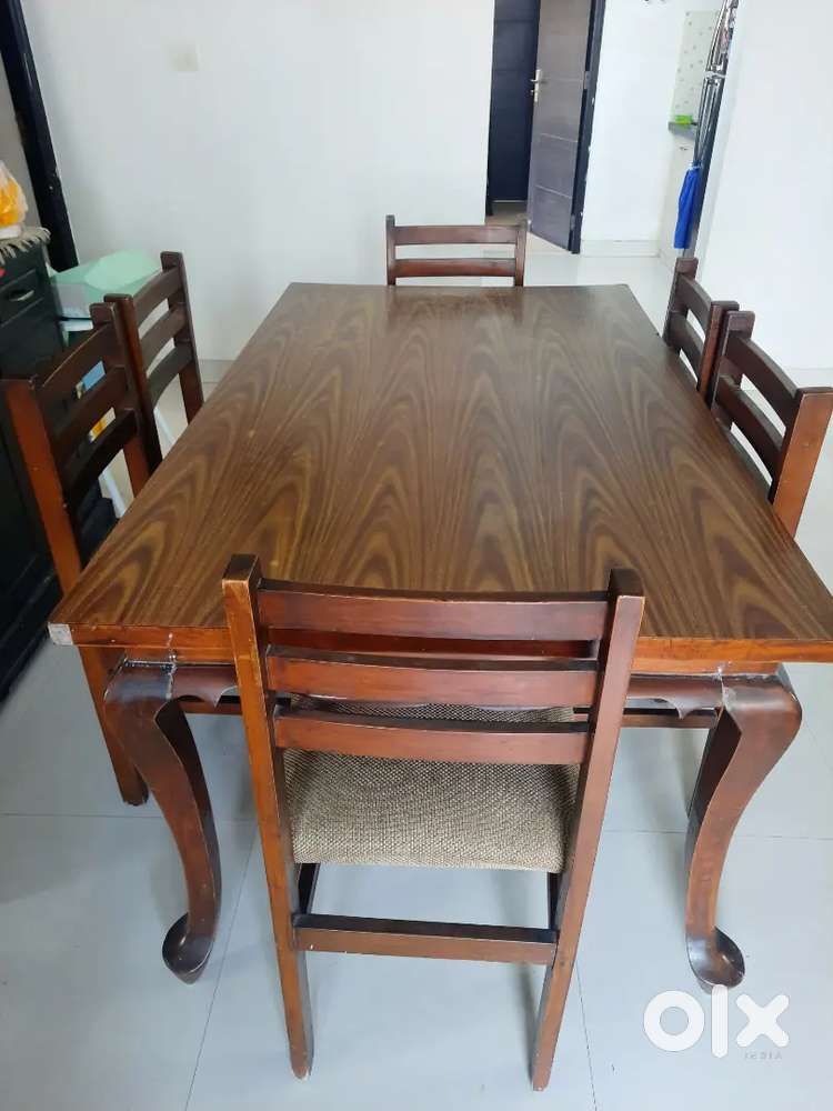 6 Seater wodden Dining for Sale!!