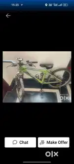4600/- Hero Sprint 18-Speed Gear Bicycle  Green  Excellent Condition