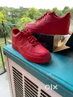 Nike Air Force 1 Triple Red ,  Size UK10, Air Shoes