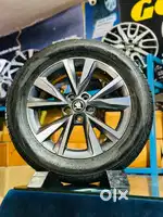 16inh skoda slavia virtus rapid polo alloys with ceat 205 55 16 tyres