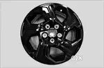 Brand new black alloy wheel 4pc  for brezza zxi