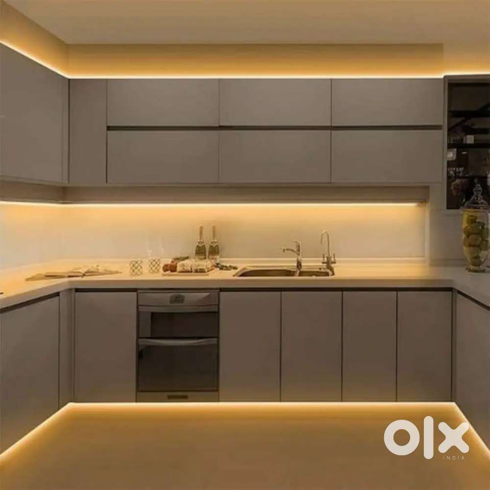 LED strip ( aluminium light profile) full finishing and designing
