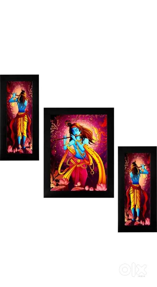 Sree Krishna Digital Print Frame
