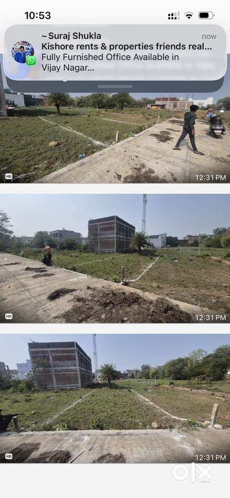 750 sf plot for sale Yadav Colony Malgodam k paas Pushpa Nagar in jaba