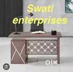 Full designer office table boss table reception table office furniture