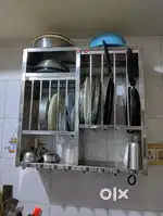 Gas stove and vasel stand and one small study table