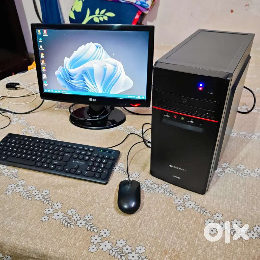 Pc desktop I5 cpu 4th gen 12gb ram 250gb SSD 1tb hdd 4gb gpu gaming