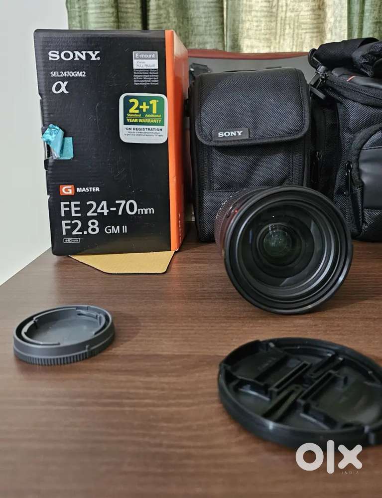 Sony GM2 24-70mm Lens (SEL2470GM2/B)  Purchased July 2025 (Almost New)