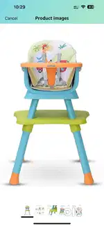 Brand New LuvLap 6 in 1 Baby High Chair
