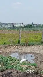 Minjur low budget land 240000/- Registration free free