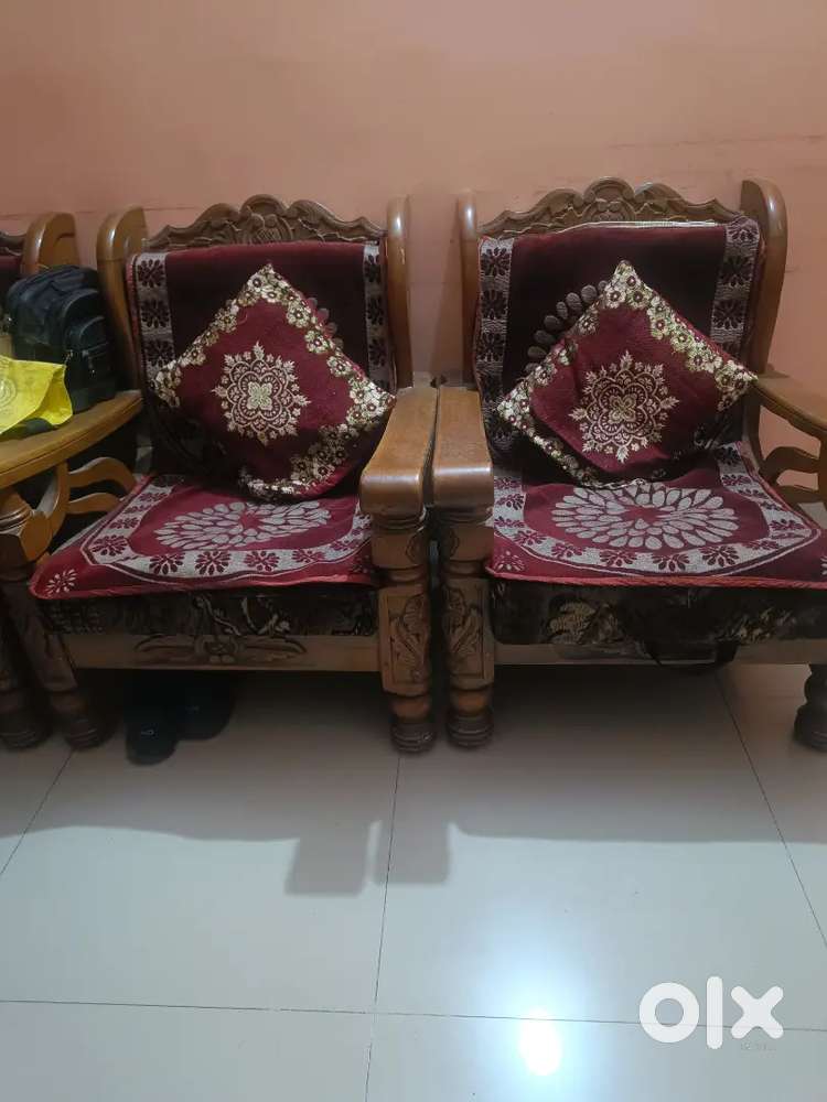 Wooden Sagwan Sofa