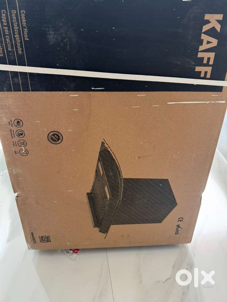 Kaff chimney cooker hood 60cm size 600X495X490mm brand new with box
