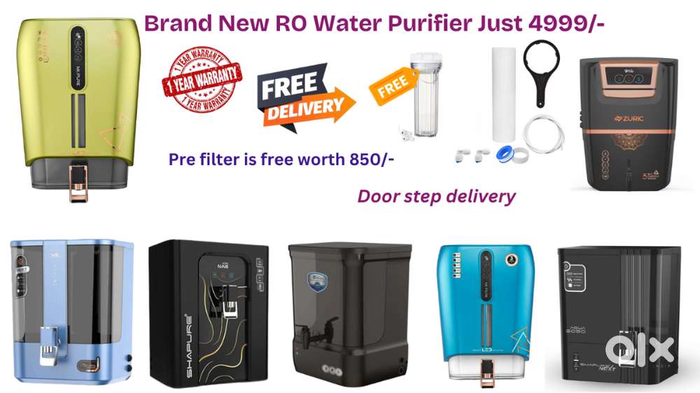 Brand New RO Water Purifier Starts From Just 4999/--