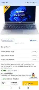 Acer Laptop for Sale