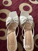 White diamond heels