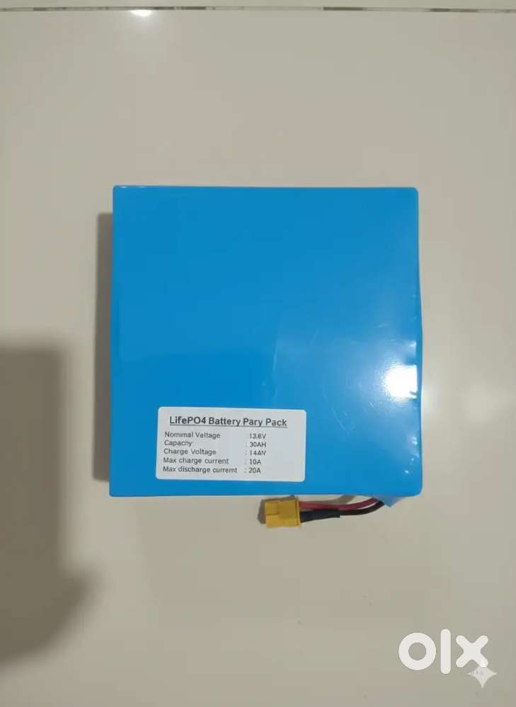 12V 30A lfp battery with charger