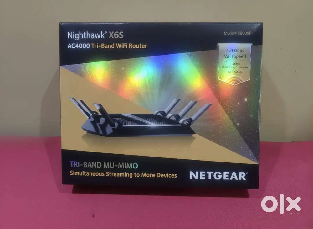 NETGEAR Nighthawk X6S AC4000 Tri-Band 4GBPs WiFi Routerbrand new