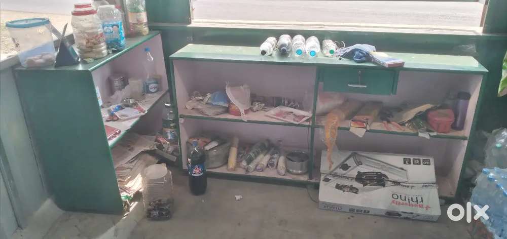 Sugar cane PRO 1HP with stand, & lue star fridge,  & wood racks 2