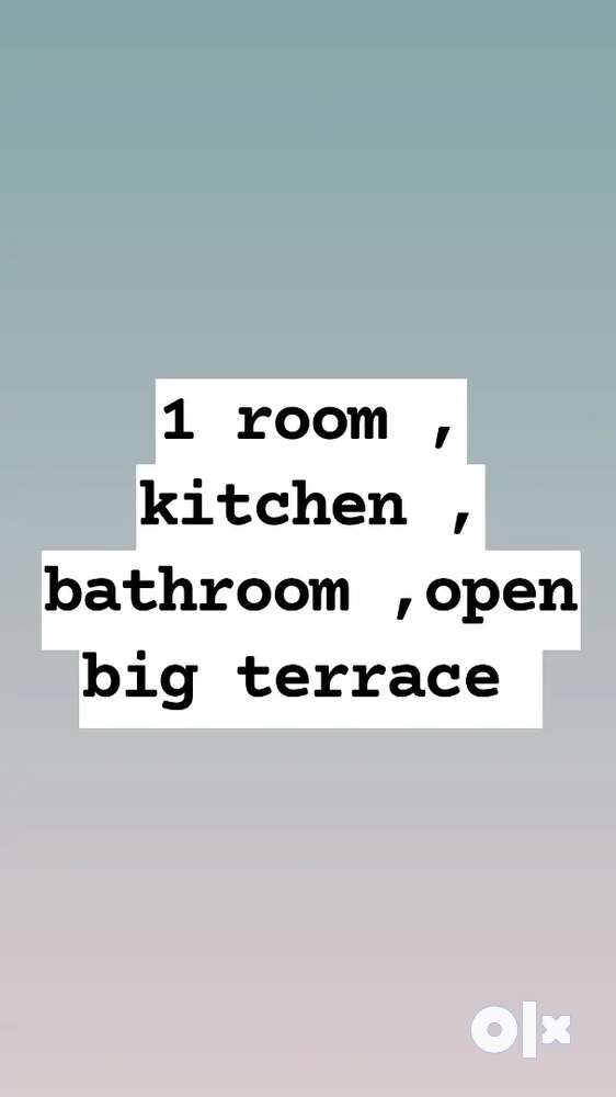 1 room kitchen bathroom