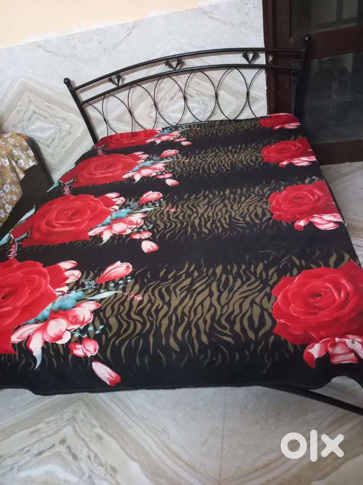 Iron double bed