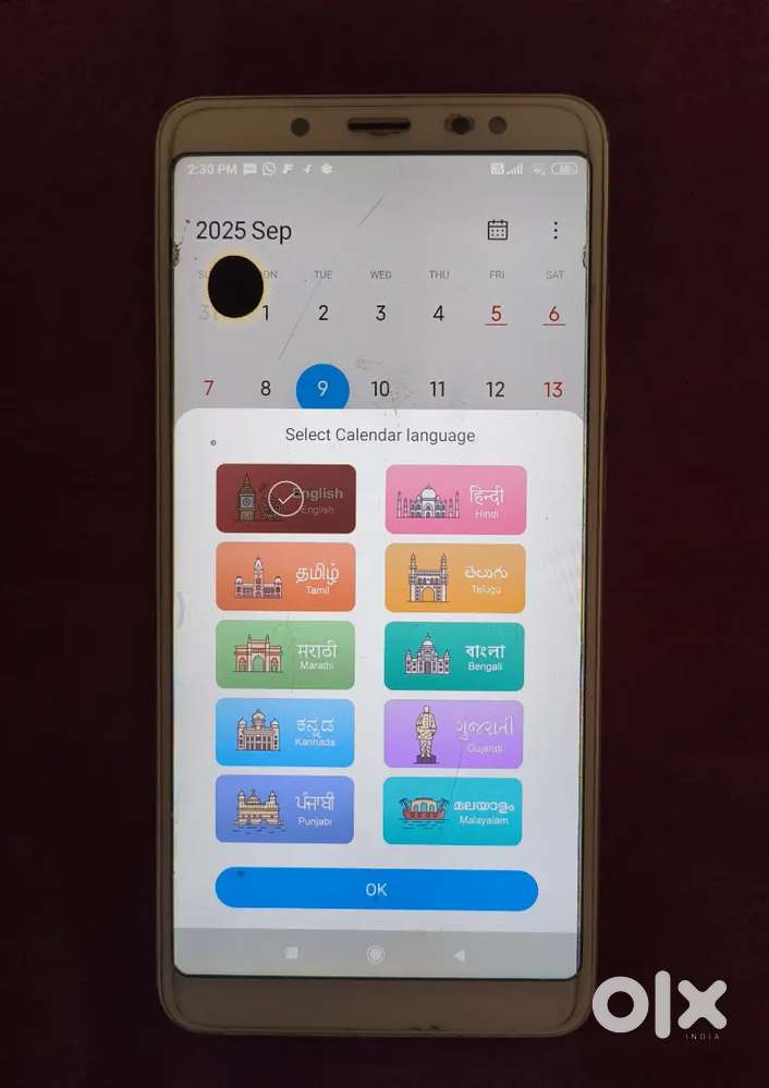 Redmi note 5 pro, 4Gb 64 storage one black dot in display all good
