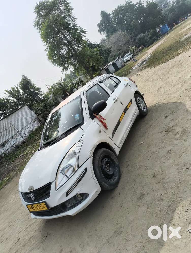 Swift dzire all ok condition me gaadi hai with cng fitting ke saath.