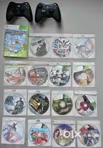 16 Xbox 360 games & 2 controllers  for immediate sale