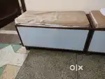 Storage setty cum sitting sofa