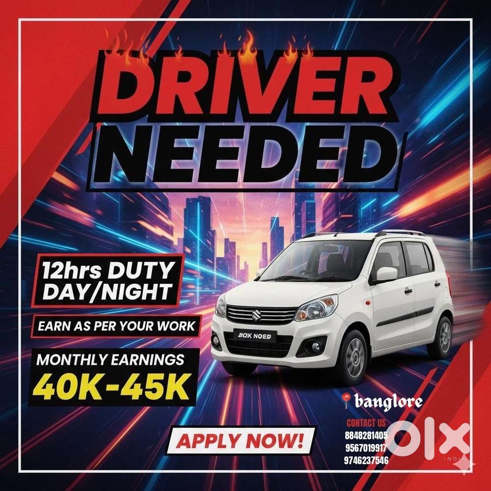 Uber driver wanted ( 45000 to 50000)
