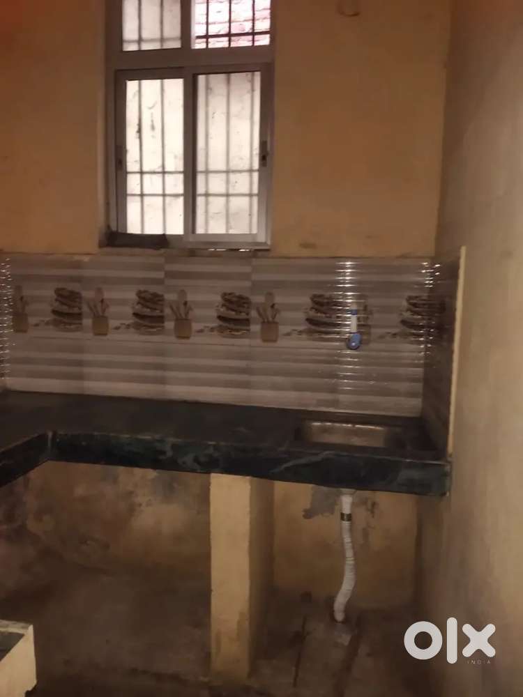 For rent it includes 2 rooms and 1 kitchen and 1 bathroom