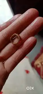 Gold earring, nosering