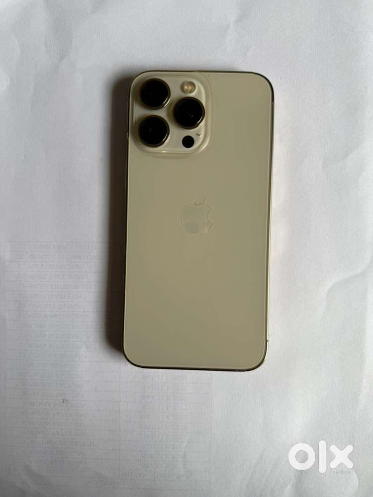iPhone 13 pro 256 gb gold colour
