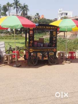 Tea stall steel body with use utensils