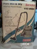 SONYO vaccum cleaner BSC-WD80 1600 watts