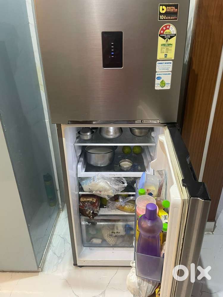 LG 2 door fridge 3 star 253 L